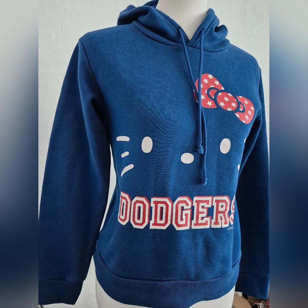 LA Dodgers x Hello Kitty Hoodie Youth Small Sanrio - Picture 2 of 6